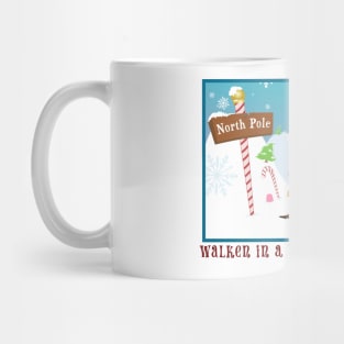 Walken in a Winter Wonderland Mug